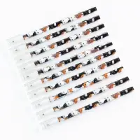 Ручка шариковая синяя паста 0.5 мм с колпачком &laquo;Котики&raquo; пластик