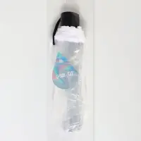 Зонт механический &laquo;Однотонный&raquo;, 3 сложения, 8 спиц, R=48/53 см, d=96 см, прозрачный, белый