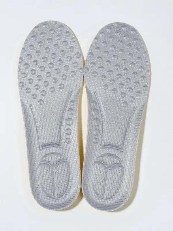 Стельки детские для обуви, универсальные, р-р RU до 35 (р-р Пр-ля до 36), 23.4 см, пара, серые