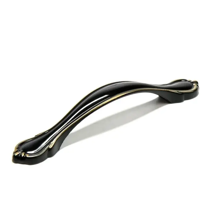 Ручка-скоба CAPPIO RSC024, м/о 96 мм, цвет черный/золото Ручка-скоба CAPPIO RSC024, м/о 96 мм, цвет черный/золото