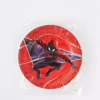 Тарелка одноразовая 18 см, набор 10 шт, Паук Тарелка одноразовая 18 см, набор 10 шт, Паук