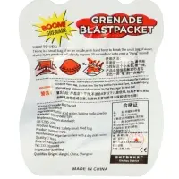 Прикол бомбочка «Граната», 9,5 × 7 × 1 см, цвета МИКС