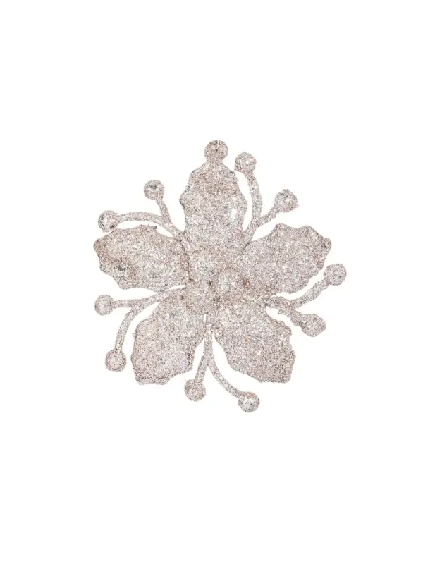 Ёлочные игрушки &laquo;Изыски праздника&raquo;, новогодние, набор 13 шт., белый/золотистый