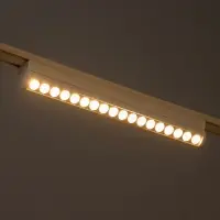 Светильник трековый BayerLux SLIM &laquo;Книжка-33&raquo;, LED, 18 Вт, 3000K-6000К, 48 В, CRI90, 3.2&times;3.8&times;33.6 см, белый
