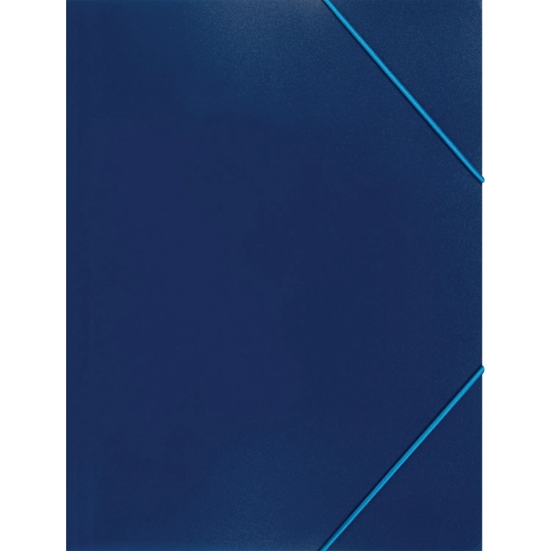 Папка на резинках 045-PR-E синий