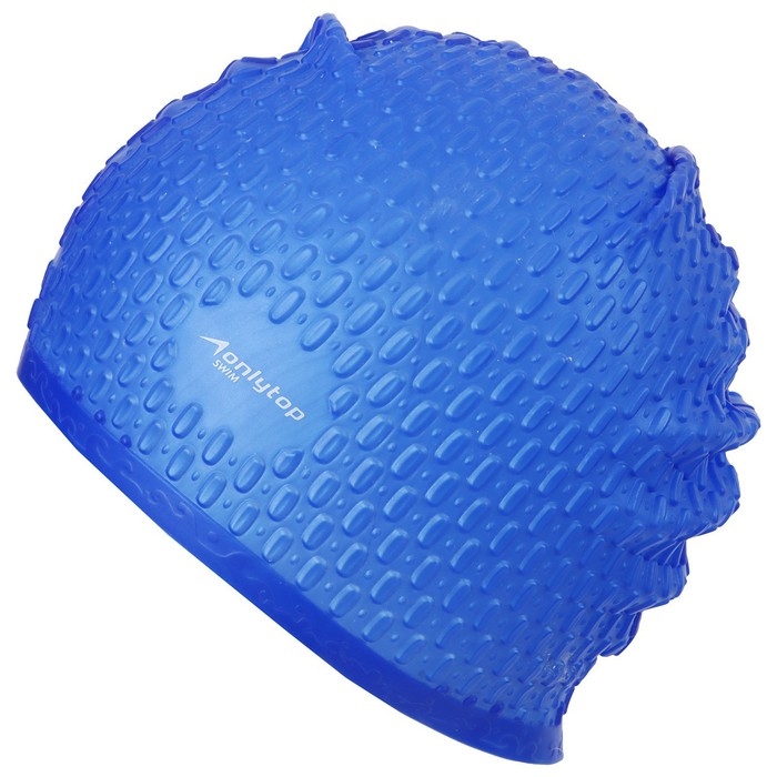 Шапочка для бассейна взрослая ONLYTOP Swim, силиконовая, обхват 54-60 см, цвета МИКС Шапочка для бассейна взрослая ONLYTOP Swim, силиконовая, обхват 54-60 см, цвета МИКС
