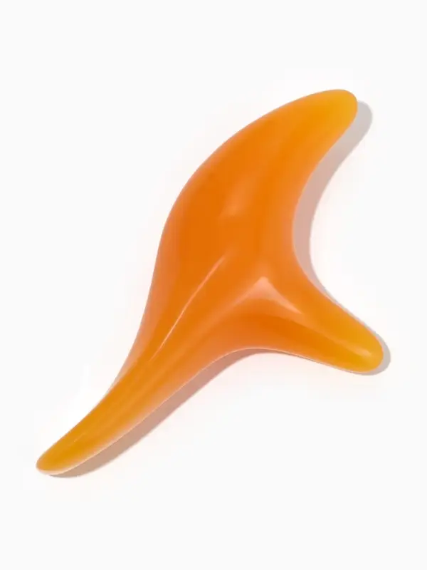 Массажёр гуаша для лица &laquo;Бумеранг&raquo;, 12&times;6&times;3.5 см, МИКС