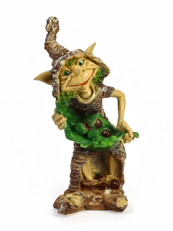 Садовая фигура из полистоуна &laquo;Тролль&raquo;, 46&times;22&times;22 см