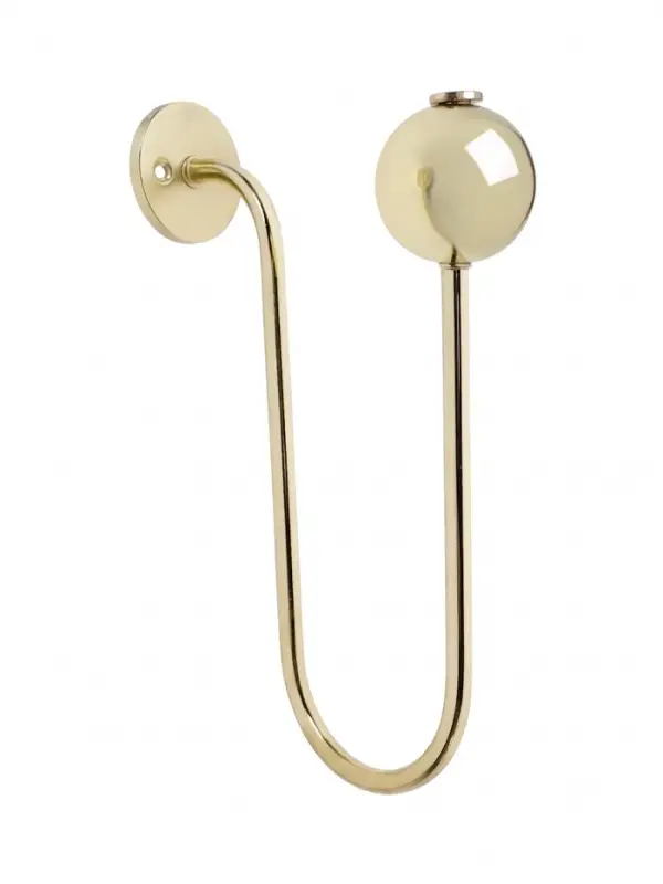 Крючок - держатель для штор CAPPIO KS056, золото, 2 шт.