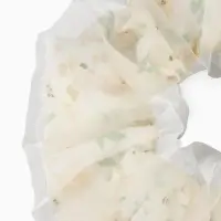 Резинка для волос «Цветы» бежевая, Принцессы Резинка для волос «Цветы» бежевая, Принцессы