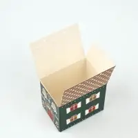 Коробка-домик, подарочная, самосборная, набор 10 шт. &laquo;Деревушка&raquo;,7&times;6.2&times;5 см