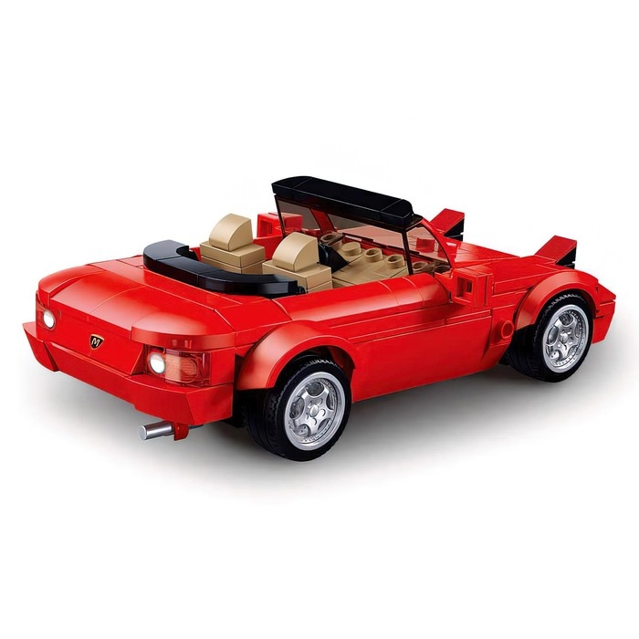 Конструктор гоночная машина Sluban Модельки, 264 детали, 6+ Конструктор гоночная машина Sluban Модельки, 264 детали, 6+