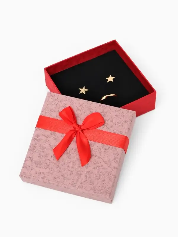 Набор коробочек подарочных 6 шт. под набор &laquo;Структура&raquo;, 9&times;9 см, цвет МИКС