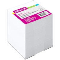 Блок для записей в подставке ATTACHE 9х9х9см белый 80г