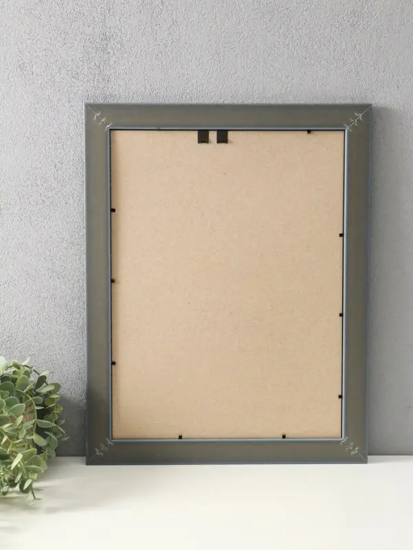 Фоторамка для фото 30х40 см "Luxe Elegance" пластик, морской, (пластик экран)