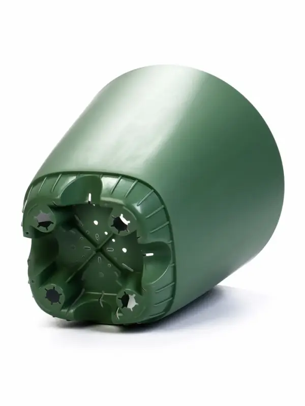 Кашпо с прикорневым поливом 15 л D-29,5см, H-31см олива "Гранд"