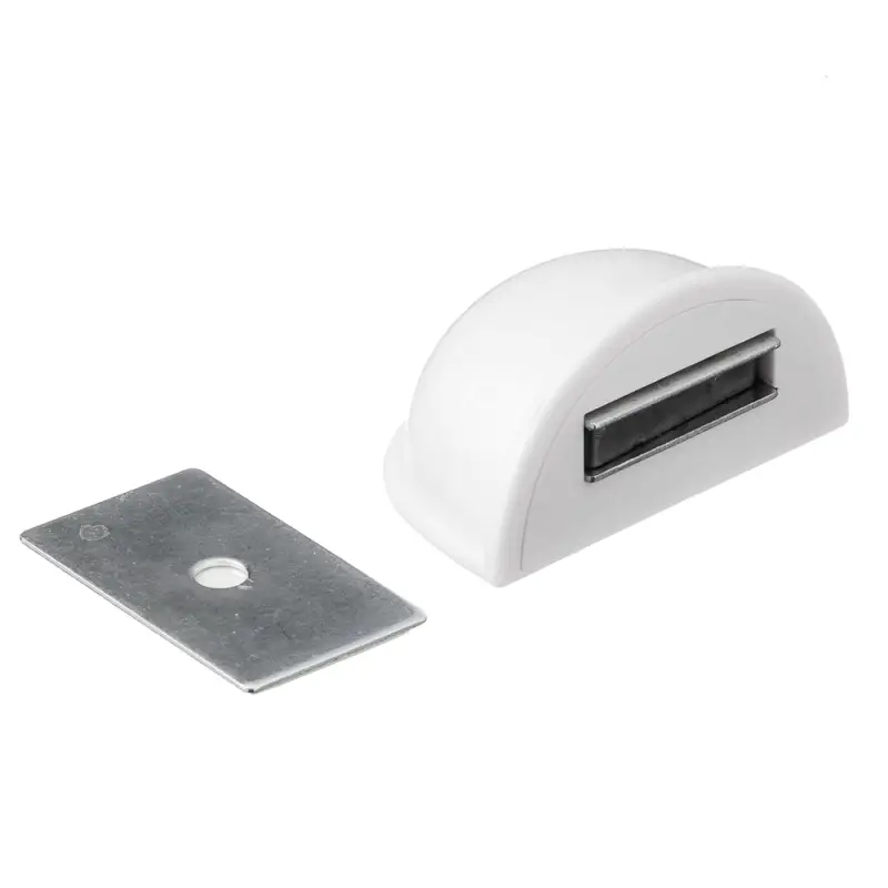 Стопор дверной тм VETTA, 2,5х5см, магнитный, пластик, металл, 2 цвета