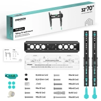 Кронштейн для телевизора Onkron 32-70 наклонный, черный TM5