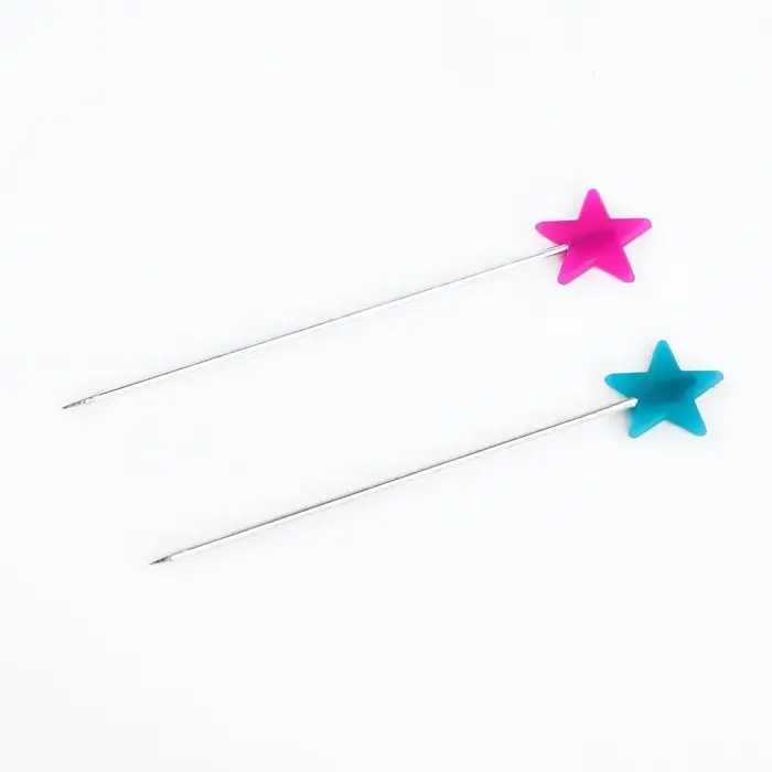 Булавки для квилтинга «Звезда», 55 мм, 30 шт., МИКС