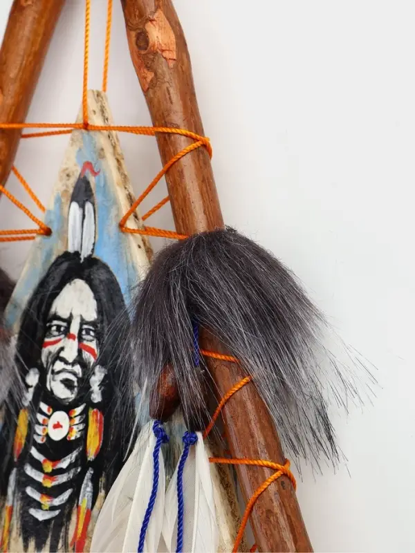 Панно &laquo;Вождь&raquo;, 30&times;3&times;60 см