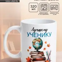 Кружка для выпускника &laquo;Лучший ученик&raquo;, 320 мл