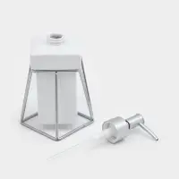 Дозатор для мыла SAVANNA &laquo;Геометрика&raquo;, 250 мл, на подставке, белый