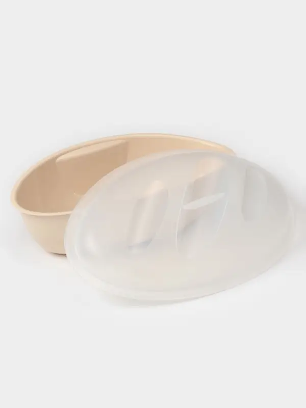 Хлебница с крышкой phibo &laquo;Уют&raquo;, 36&times;21&times;14.5 см, пластик, МИКС