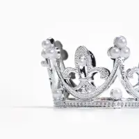 Топпер для торта &laquo;Корона&raquo;, 6.5&times;3.6 см, серебряный