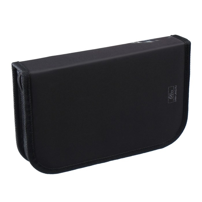 Пенал 1 секция, 130 х 210 х 40 мм, 2 откидные планки, тканевый, Calligrata TOP, Content Пенал 1 секция, 130 х 210 х 40 мм, 2 откидные планки, тканевый, Calligrata TOP, Content "Енот"