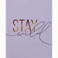 Ежедневник А5, 160 листов, в твердой обложке, Stay wild