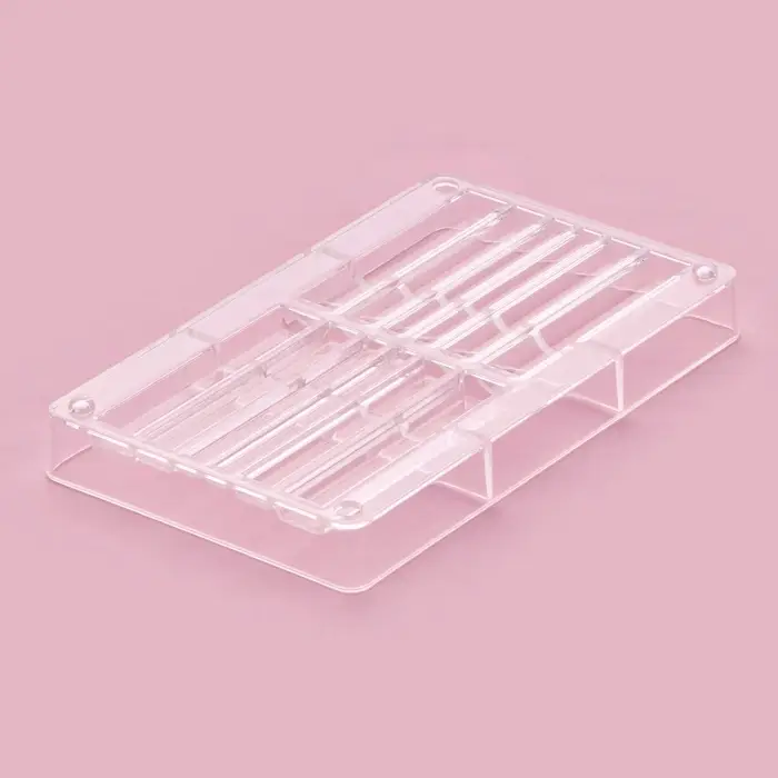 Форма для шоколада &laquo;Стикс&raquo;, 20&times;12&times;2.5 см, 12 ячеек 9&times;1.5/1/0.8 см, пластик, прозрачная