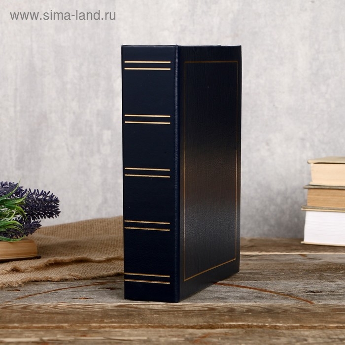 Фотоальбом Fotografia на 200 фото, 10x15 см., Фотоальбом Fotografia на 200 фото, 10x15 см., "Классика" синий