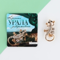 Брошь &laquo;Красота Урала&raquo;, 5,1 х 2,6 см