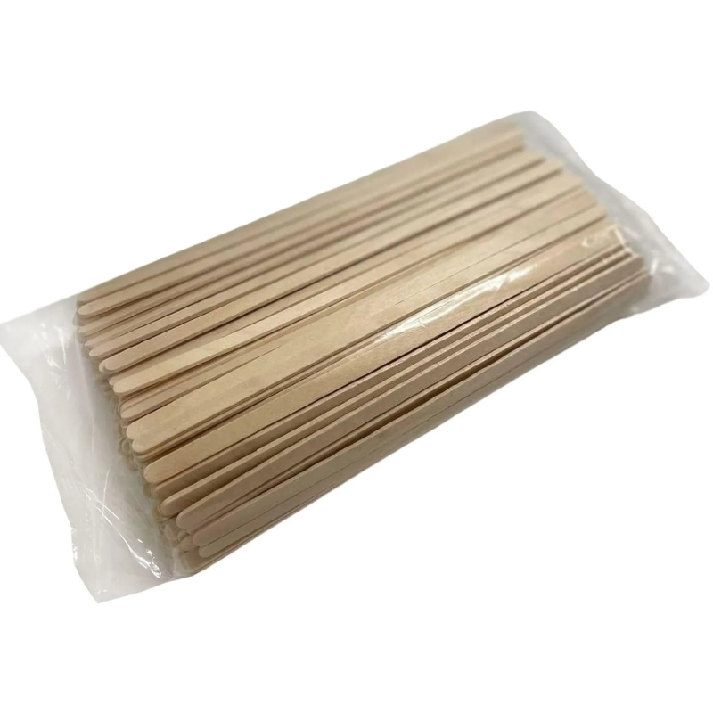 Размешиватель одноразовый деревянный L=18см (250шт/уп)