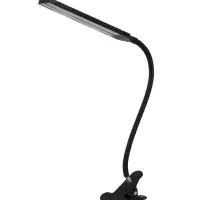 Настольная лампа &laquo;Семи&raquo;, LED, 5 Вт, 6000К, чёрный, 7.5&times;10.5&times;65 см