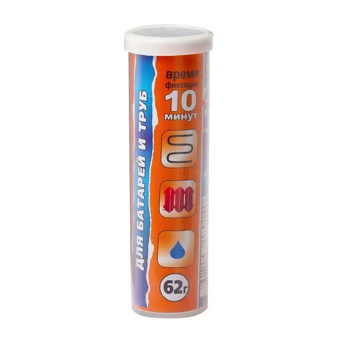 Холодная сварка Ремтека Титан РМ 0103, для батарей и труб, 55 гр Холодная сварка Ремтека Титан РМ 0103, для батарей и труб, 55 гр