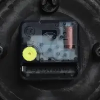 Часы настенные интерьерные для кухни &laquo;Сангино&raquo;, бесшумные, 26.5&times;24 см, черное серебро, от батарейки 1&times;АА