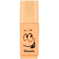 Маркер текстовыделитель Luxor Eyeliter Pastel, 1.0-4.5 мм, чернила на водной основе, пастельный оранжевый