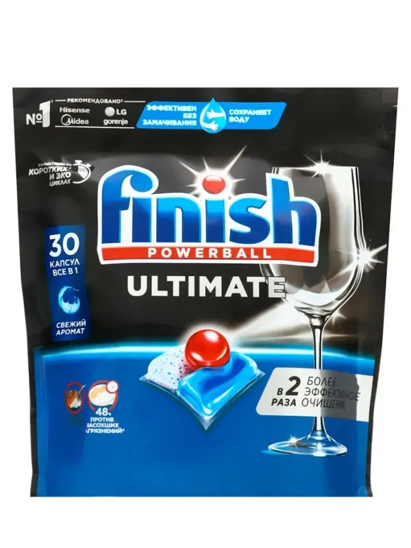Капсулы для посудомоечных машин &laquo;Finish Ultimate&raquo;, 30 шт.