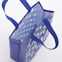 Сумка Горох, 26*11*32, отдел без молнии,  синий