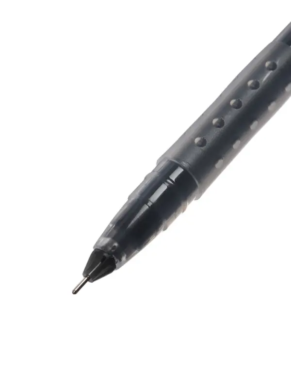 Ручка гелевая, бесстержневая, чёрная, узел 0.38 мм