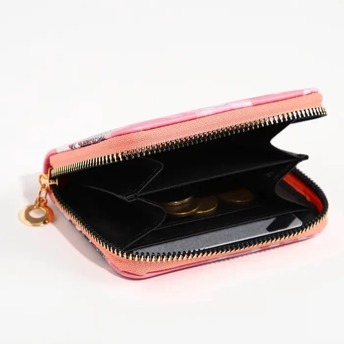 Кошелёк на молнии Выбражулька, розовый