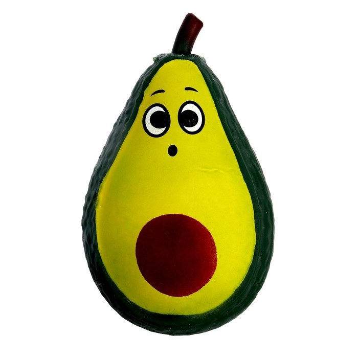 Антистресс сквиш мялка «Авокадо», с песоком, в шоубоксе, тянучка Антистресс сквиш мялка «Авокадо», с песоком, в шоубоксе, тянучка