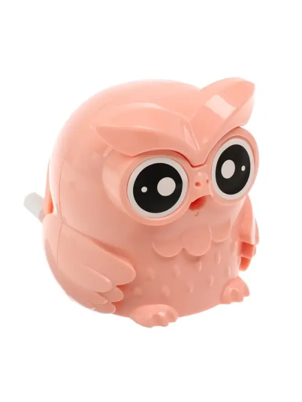 Точилка для карандашей механическая Calligrata &laquo;Сова&raquo;, с контейнером, МИКС