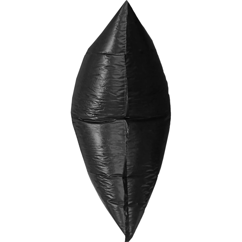 Мешки для мусора ПВД 120л 45мкм 20шт/рул черные 65x105см Luscan