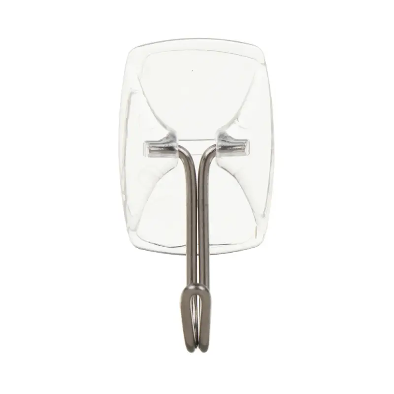 Крючки самоклеящиеся тм VETTA, PS, металл, прозрачные, 6шт