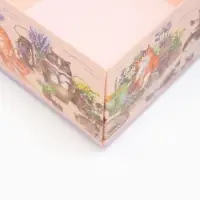 Коробка самосборная &laquo;Коты&raquo;, размер 11.5&times;11.5&times;7 см, плотность 270 г/м&sup2;