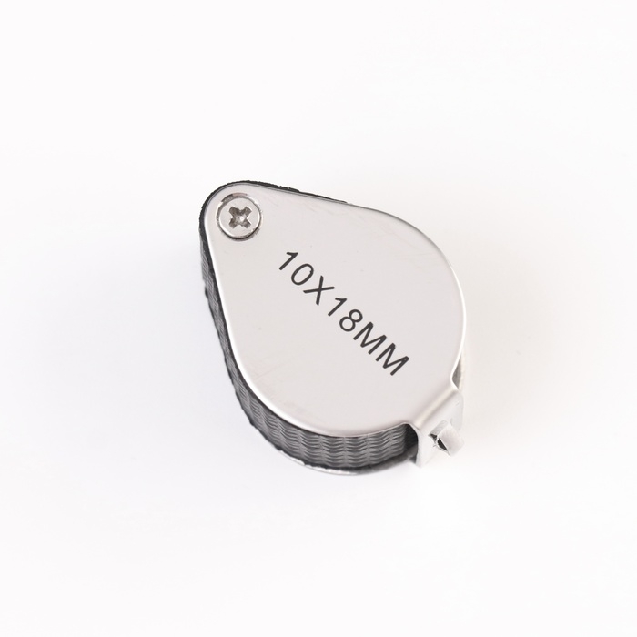 Лупа складная мини, крастность 10, линза 15мм Лупа складная мини, крастность 10, линза 15мм