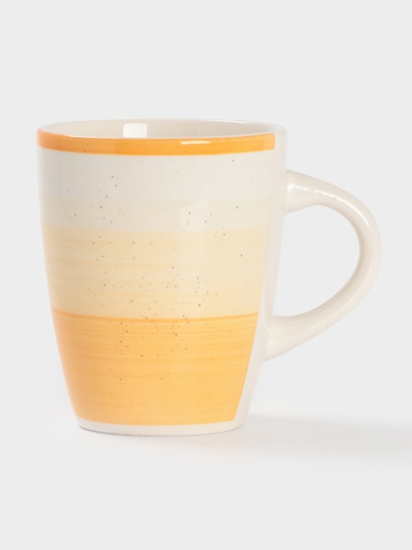 Кружка Доляна "А-ля Прима" 360мл, 13х9х10,5, цвет оранжевый