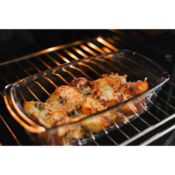 Форма из жаропрочного стекла для запекания и выпечки прямоугольная Доляна «Кекс», 1,5 л, 27×14×7 см